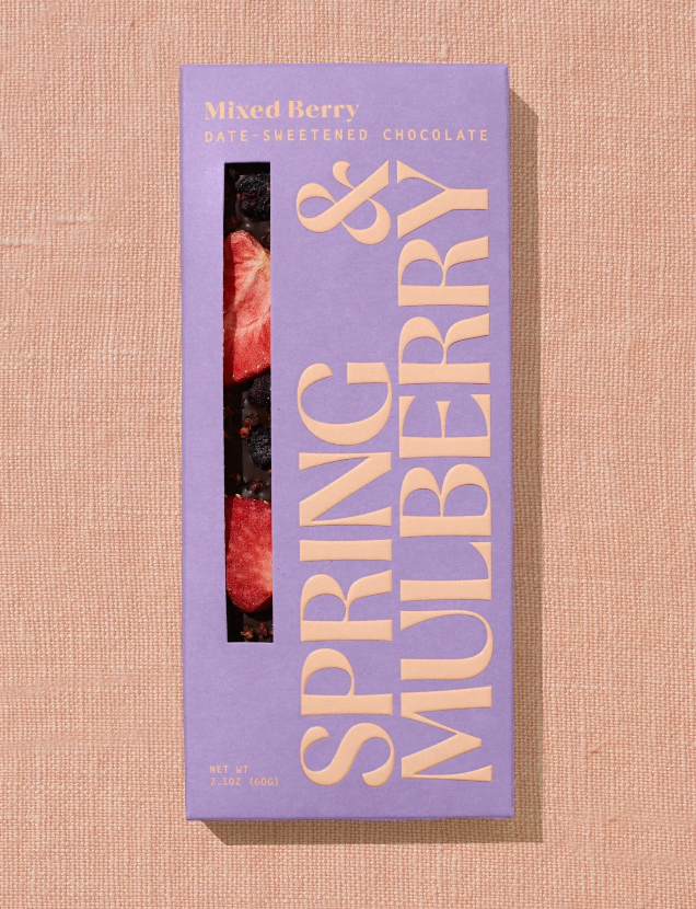 Spring & Mulberry Mixed Berry Chocolate
